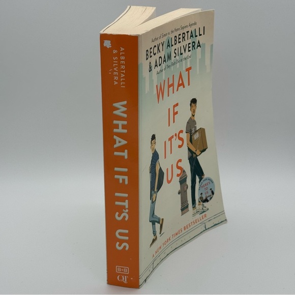 What If It's Us Book by Becky Albertalli & Adam Silvera - Paperback - Picture 3 of 3
